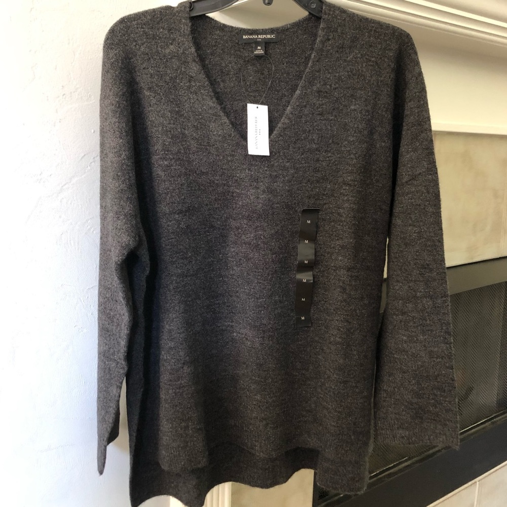 Banana Republic Cozy V-Neck Sweater